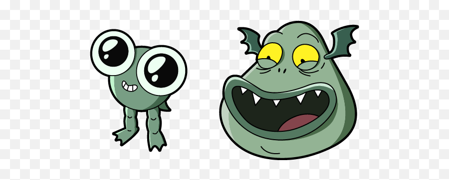 Star Vs The Forces Of Evil Buff Frog U0026 Tadpole Cursor - Fictional Character Png,Tadpole Icon