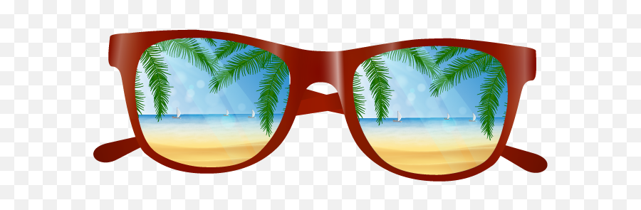 Sunglasses Images Clip Art - Glasses Png Image Transparent Beach Cool Glasses Png,Sunglasses Vector Png