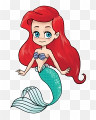 Sirenita Png - Sirenita Ariel Dibujo,Ariel Png