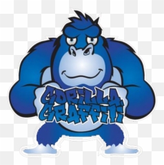 Gorilla Graffiti - Cartoon Png,Gorilla Logo