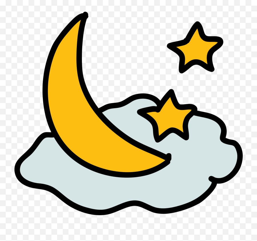 Download Moon And Stars Icon - Web Design Full Size Png Icon,Moon And Stars Png