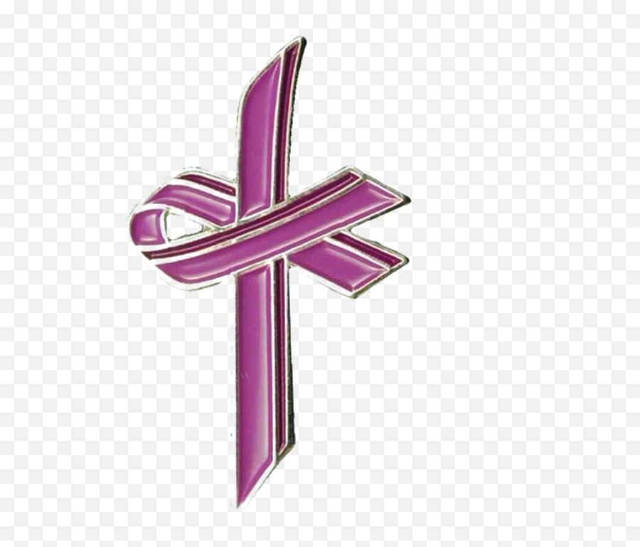 Download Free Png Purple Awareness Ribbon Transparent - Cross,Awareness Ribbon Png
