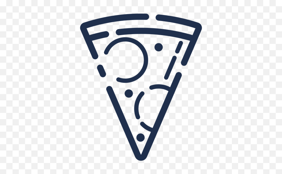 Pizza Slice Stroke - Transparent Png U0026 Svg Vector File Desenho Fatia De Pizza,Pizza Slice Png