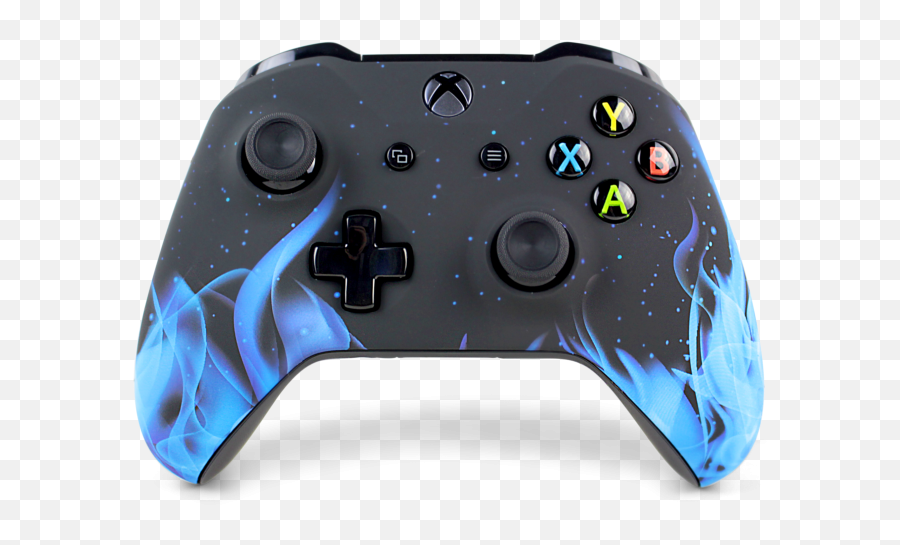 Blue Flame - Xbox One Custom Xbox One Gaming Controller Png,Blue Flame Transparent