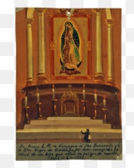 Ex - Voto Our Lady Of Guadalupe Art Png,Virgen De Guadalupe Png
