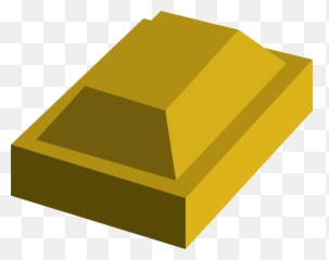 Gold Bar - Old School Runescape png