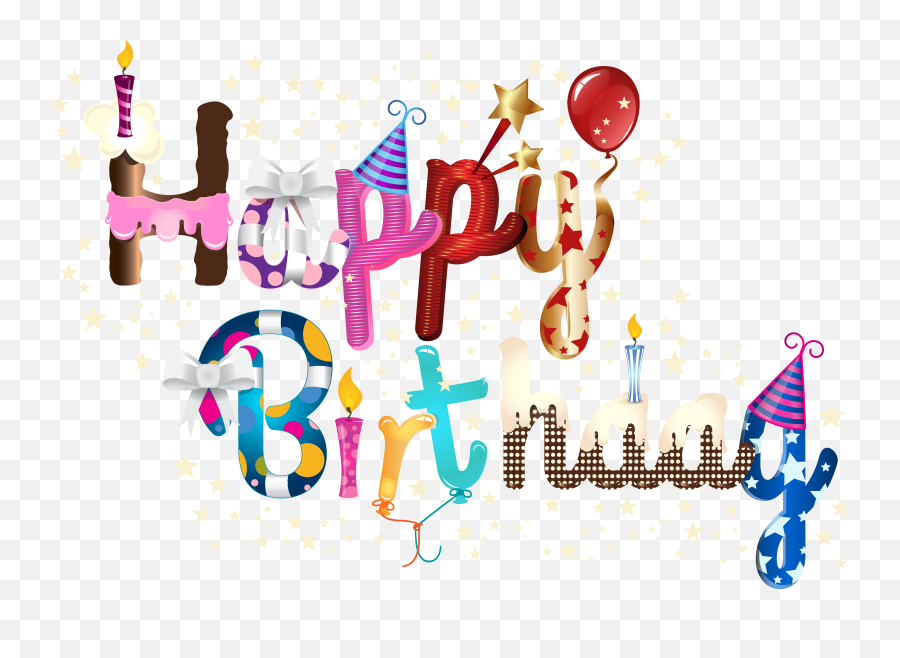 Happy Birthday Png Clip Art Image To You - Happy Birthday Name Image Png,Happiness Png