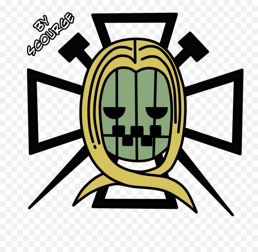 One Piece Jolly Roger Hawkins Transparent Cartoon - Jingfm Hawkins One Piece Logo Png,Jolly Roger Png