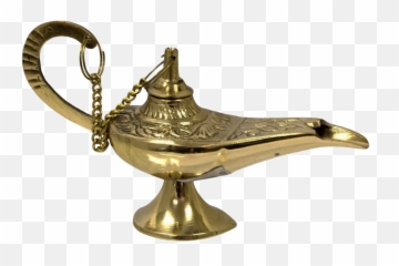 Genie Lamp Png Transparent Image - Aladdin