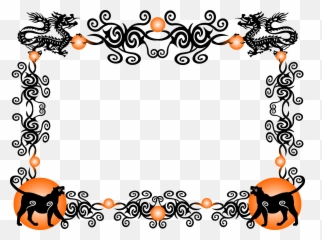 Chinese Dragon Border Png U0026 Free Borderpng