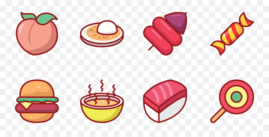 Fast Food Hamburger Dim Sum Sushi Chicken Sandwich - Vector Fast Food Text Vector Png,Fast Food Png