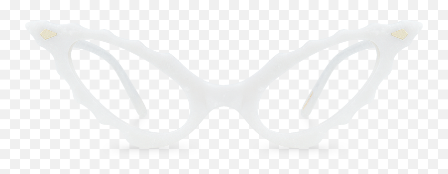 A Fashion Nerd White Butterfly Glasses - Stencil Png,Nerd Png