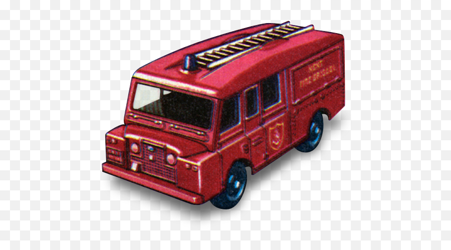 Land Rover Fire Truck Icon - 1960s Matchbox Cars Icons Model Car Png,Fire Truck Png