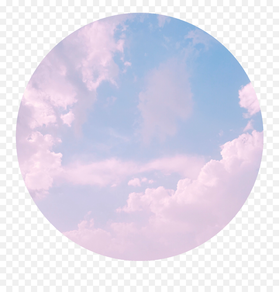 Sky Circle Background Png Transparent - Sky Background Circle,Clouds Background Png