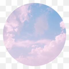 Sky Circle Background Png Transparent - Sky Background Circle,Clouds Background Png