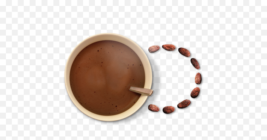 Cacao Drink Png Image Background - Silhouette Dot Circle,Cacao Png