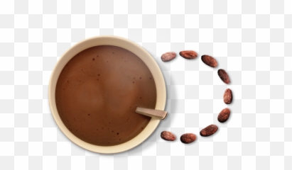 Cacao Drink Png Image Background - Silhouette Dot Circle,Cacao Png