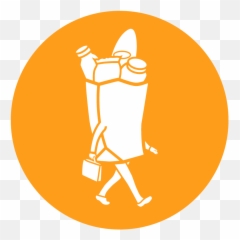Pencil Logo Design - Call Icon Png Orange