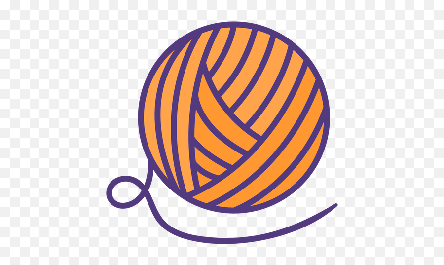 Big Wool Ball - Transparent Png U0026 Svg Vector File Bola De Lana Png,Ball Of Yarn Png