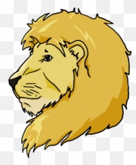 Lion Face Png - Drawing Lions Portrait Of And For Kids