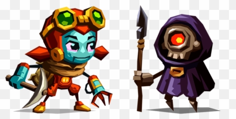 Nintendo Is Being Very How It Chooses Indie - Steamworld Dig 2 Characters png