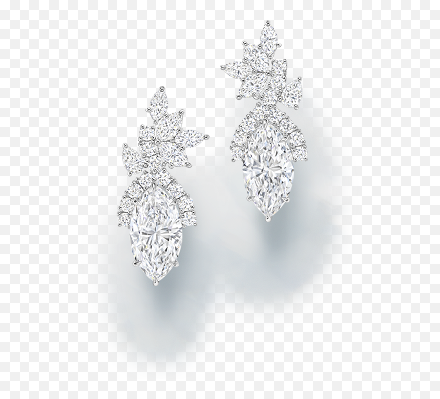 Unparalleled Diamond Earrings From The Legacy Collection By - Harry Winston Legacy Collection Png,Iced Out Chain Png
