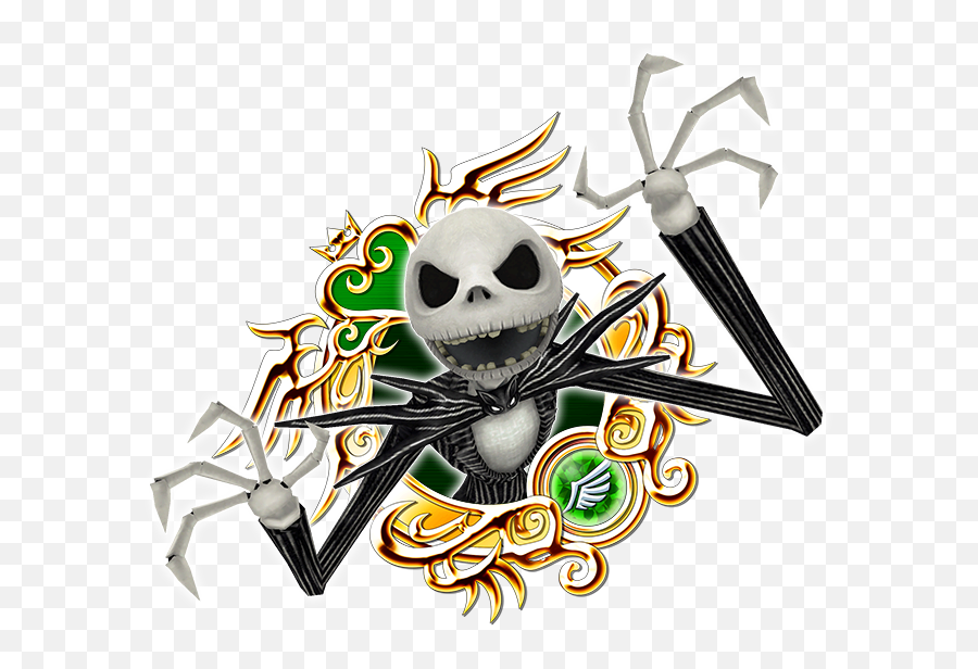 Jack Skellington Lm Ver - Kh3 Sora Second Form Png,Jack Skellington Png