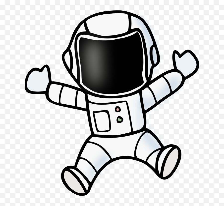 Astronaut Space Suit Outer - Draw A Space Man Png,Space Clipart Png