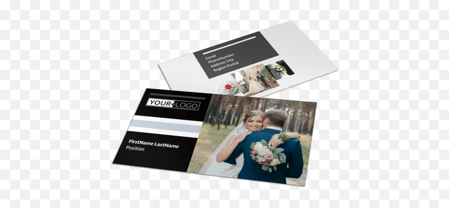 Wedding Planners Business Card Template Mycreativeshop - Horizontal Png,Event Planner Logo