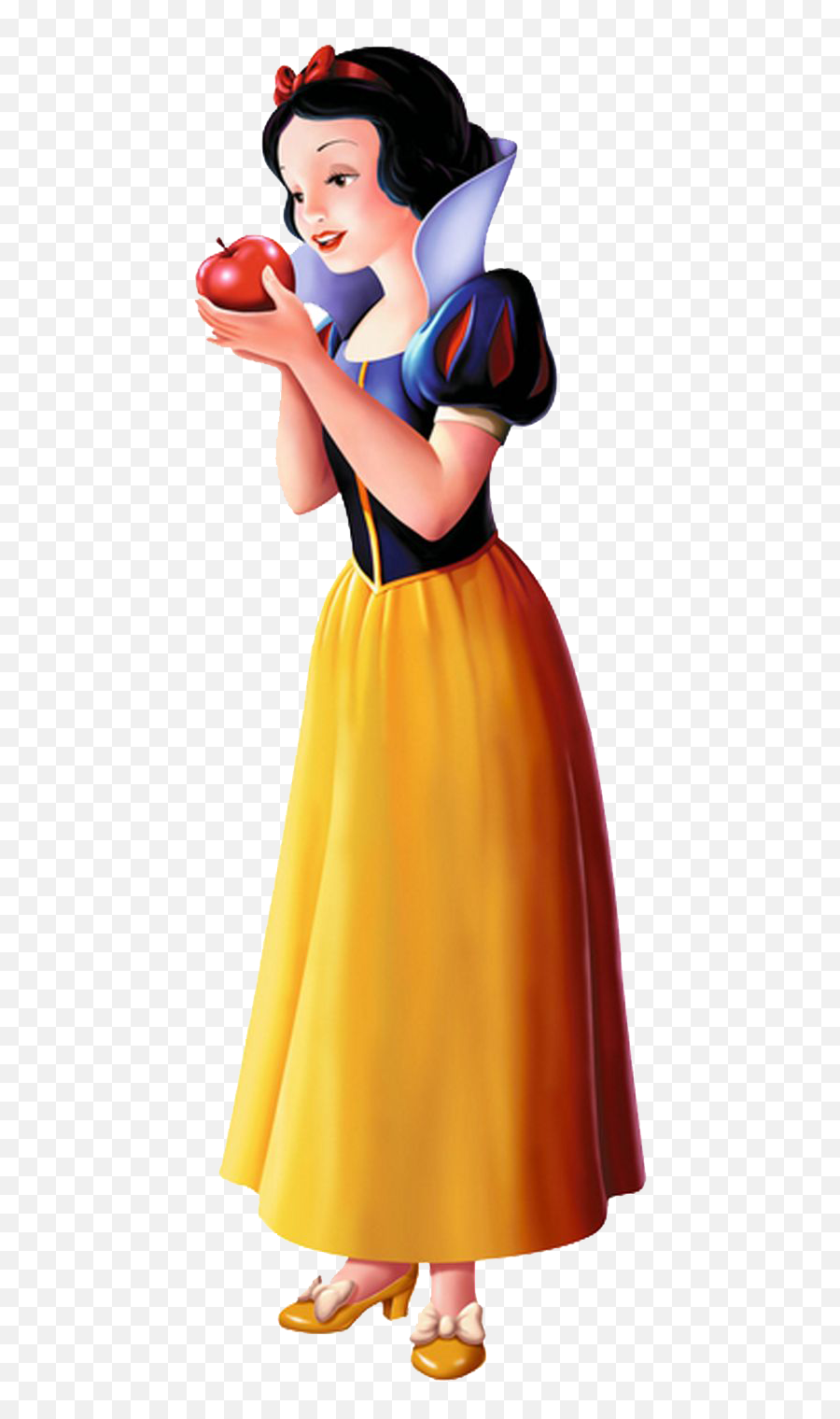 Snow White Png Transparent Images All - Snow White With Apple,White Dress Png