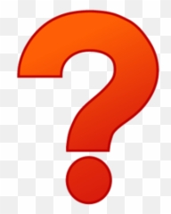 Questionmark Sticker - Red Png Icon Clipart Full