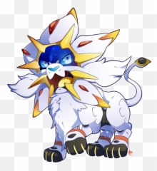Little Sun Lion U201d - Solgaleo Chibi Full Size Png Download,Solgaleo Png