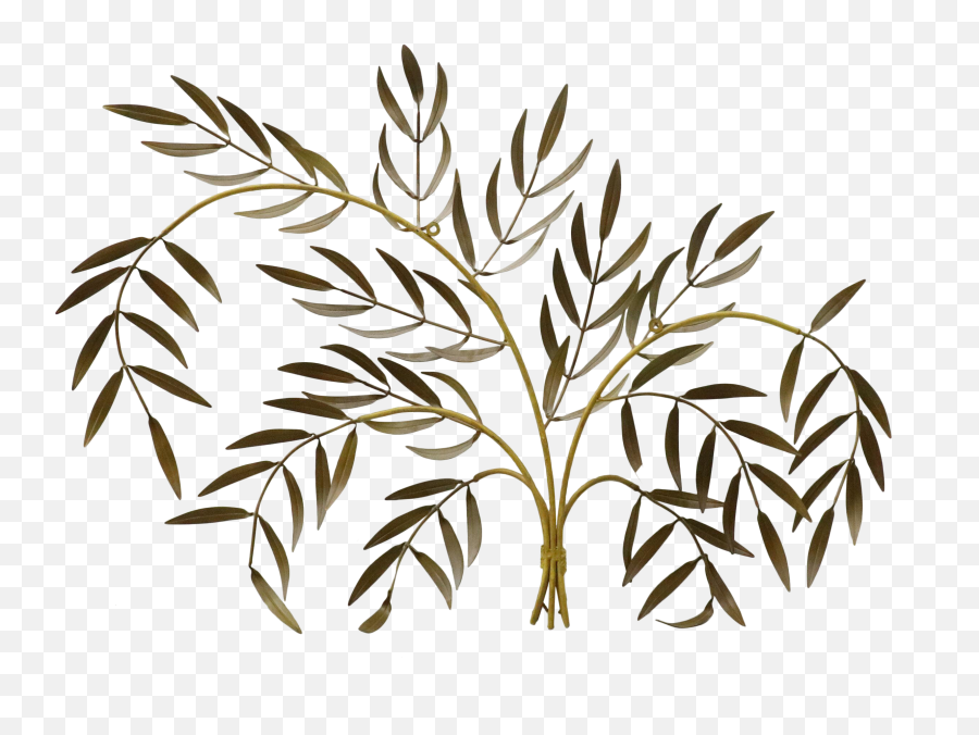 Italian Palm Frond Wall Sculpture - Twig Png,Palm Fronds Png