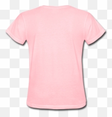 Female T Shirt Png 4 Image - Pink