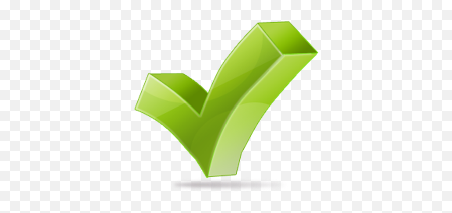 Download Hd Green Check Mark - Green Tick 3d Png Transparent Checkmark,Green Checkmark Transparent Background
