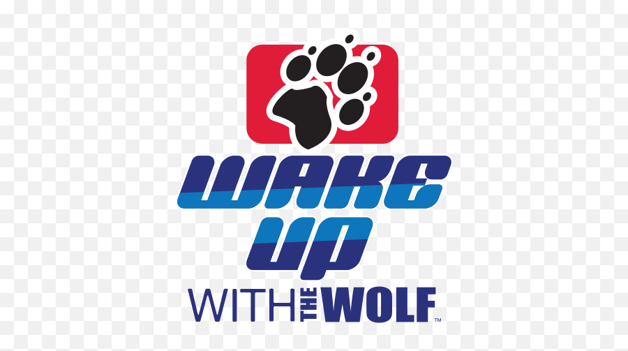 Wake Up With The Wolf 931 - Language Png,Wolf Logo Png
