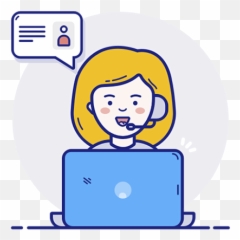 Woman Support Chat Free Icon Of Essential Pack - Support Png