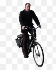 Download Man Biking Alpha - People Biking Png Png Image With Bicycle Man Png,People Biking Png