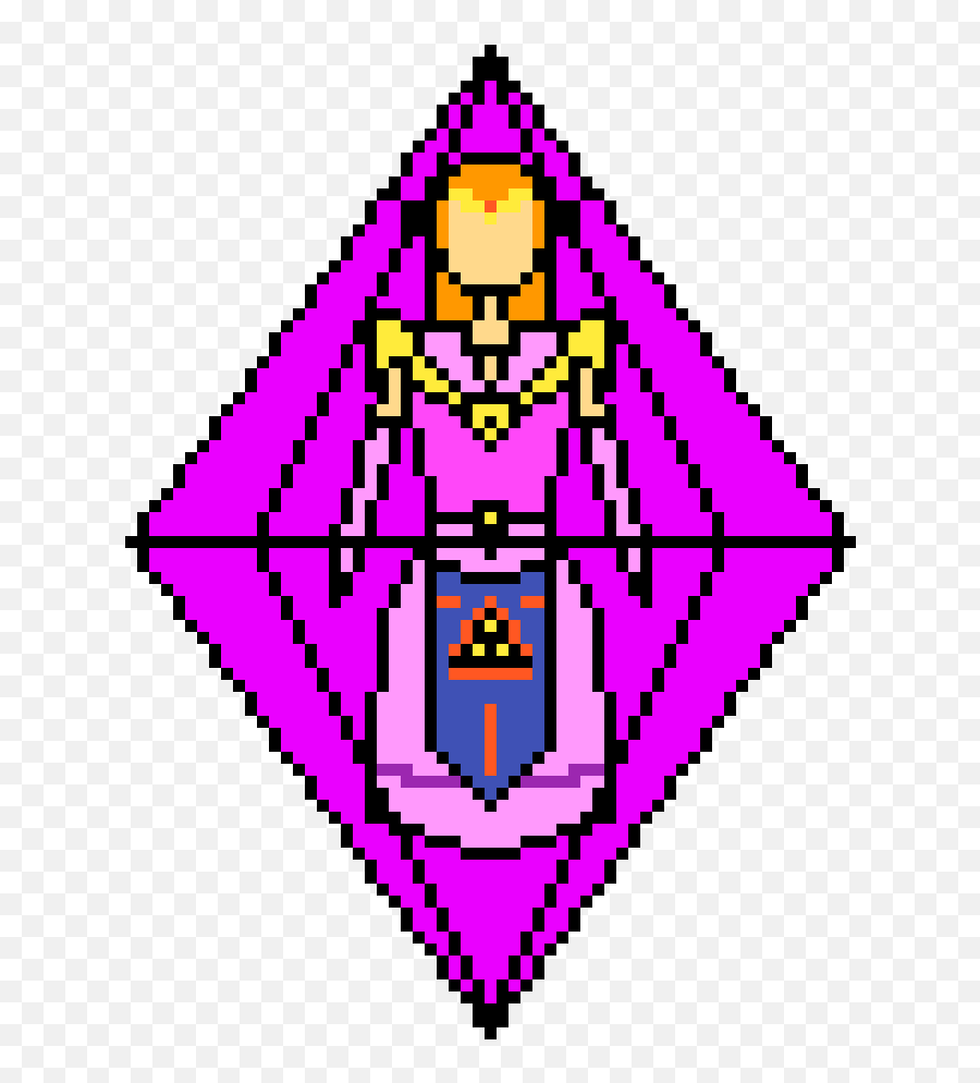 Zelda Trapped In A Crystal - Pink Crystal Zelda Clipart Vertical Png,Zelda Heart Png