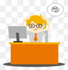 Frustrated Employee Clipart 59513 - To W 244125 Png Frustrated Employee Png,Employee Png