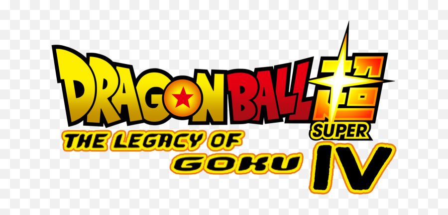 Dragonball Super Legacy Of Goku Iv Logo - Dragon Ball Super Legacy Of Goku 4 Png,Dragon Ball Logo Png
