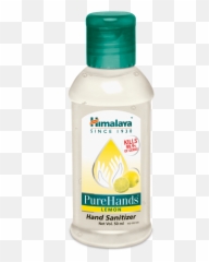 Hand Sanitizer Lemon - Himalaya Purehands Lemon Sanitizer 50ml Png,Hand Sanitizer Png