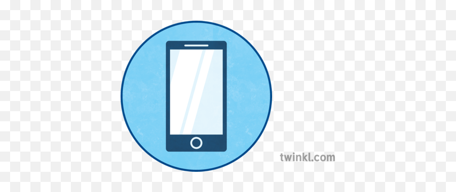 Mobile Cell Phone Icon Illustration - Twinkl Vertical Png,Cell Icon Png