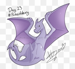 Day 23 Aerodactyl Weasyl - Dragon Png,Aerodactyl Png