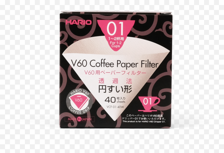 Hario V60 Paper Filters - Papírszr Png,Heart Filter Png