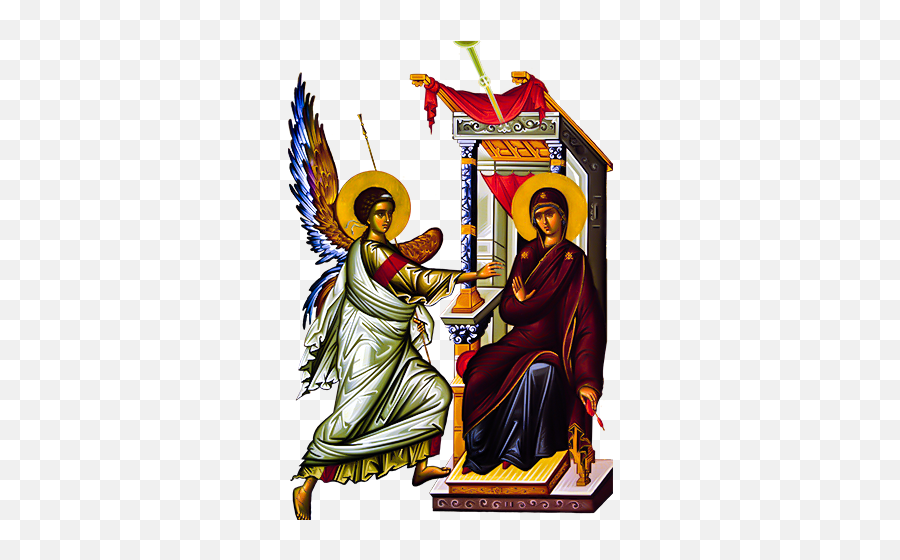 Feast Day - Annunciation Of The Theotokos Png,Annunciation Icon