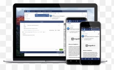 Most Secure Email - Free end to encryption MsgSafeio Technology Applications png