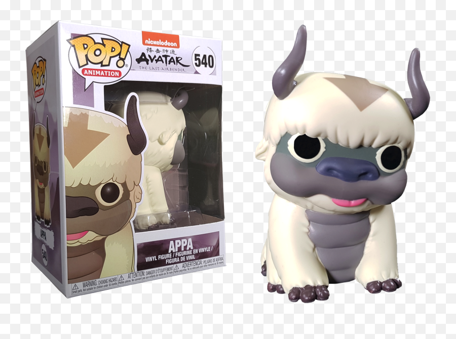 Avatar The Last Airbender - Appa Pop Vinyl Figure Funko Pop Avatar Appa Png,Aang Png