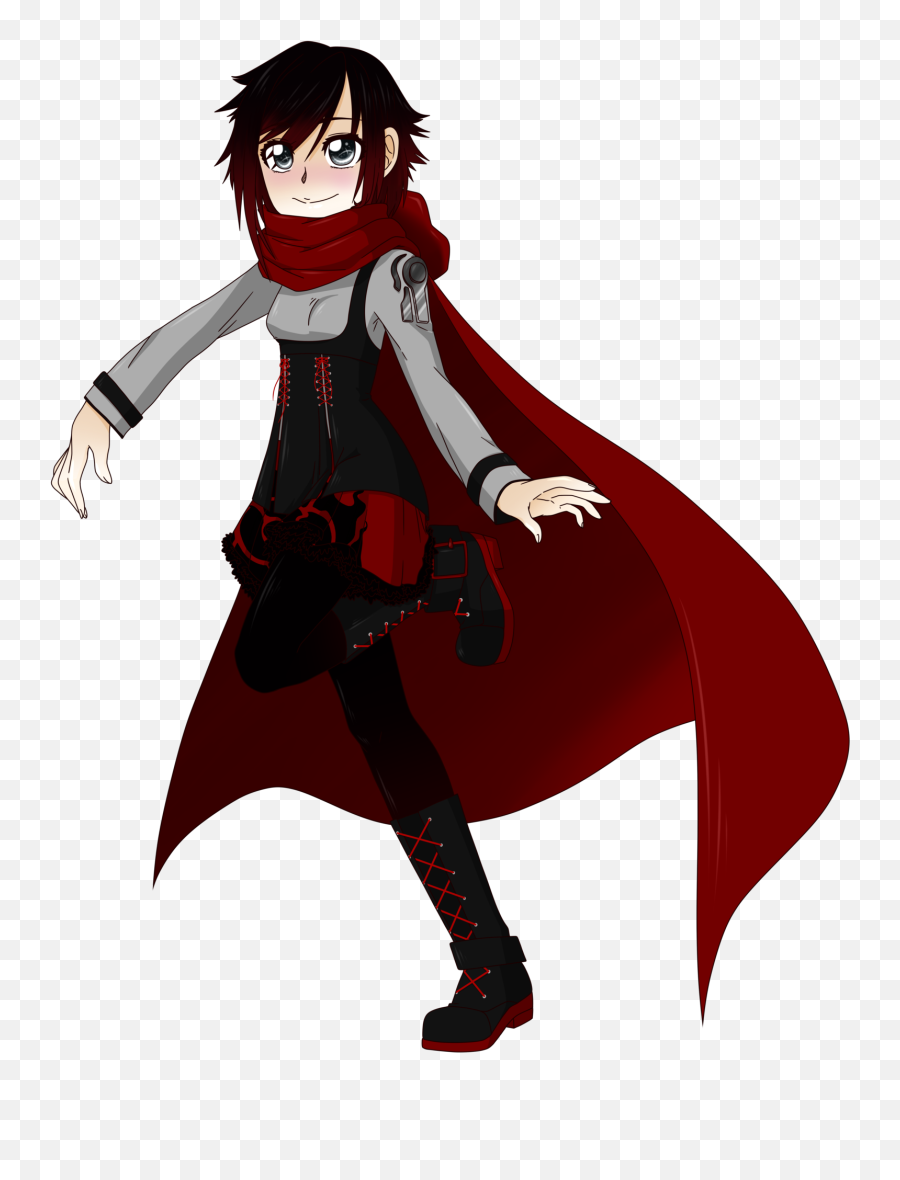 Ruby Rose Outfit Rwby - Ruby Rose Rwby Outfit Png,Rwby Png