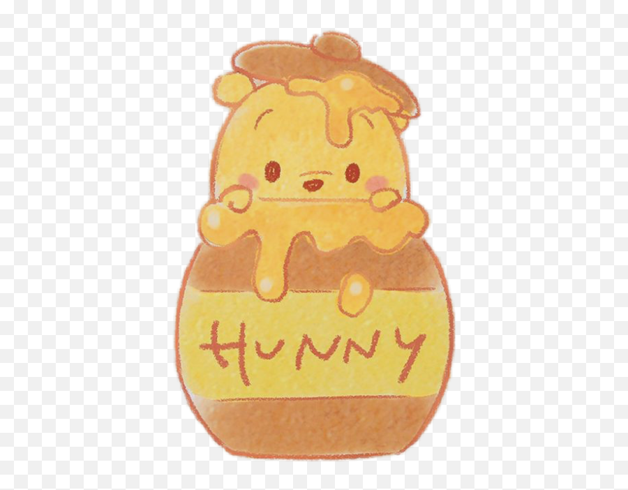 Free Honey Pot Png Download Clip Art - Winnie The Pooh In Honey Pot,Honey Jar Png